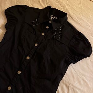 RARE Killstar - Cut-out Blouse - XS